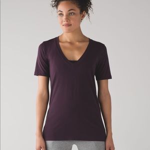 Lululemon Love Tee Black Cherry